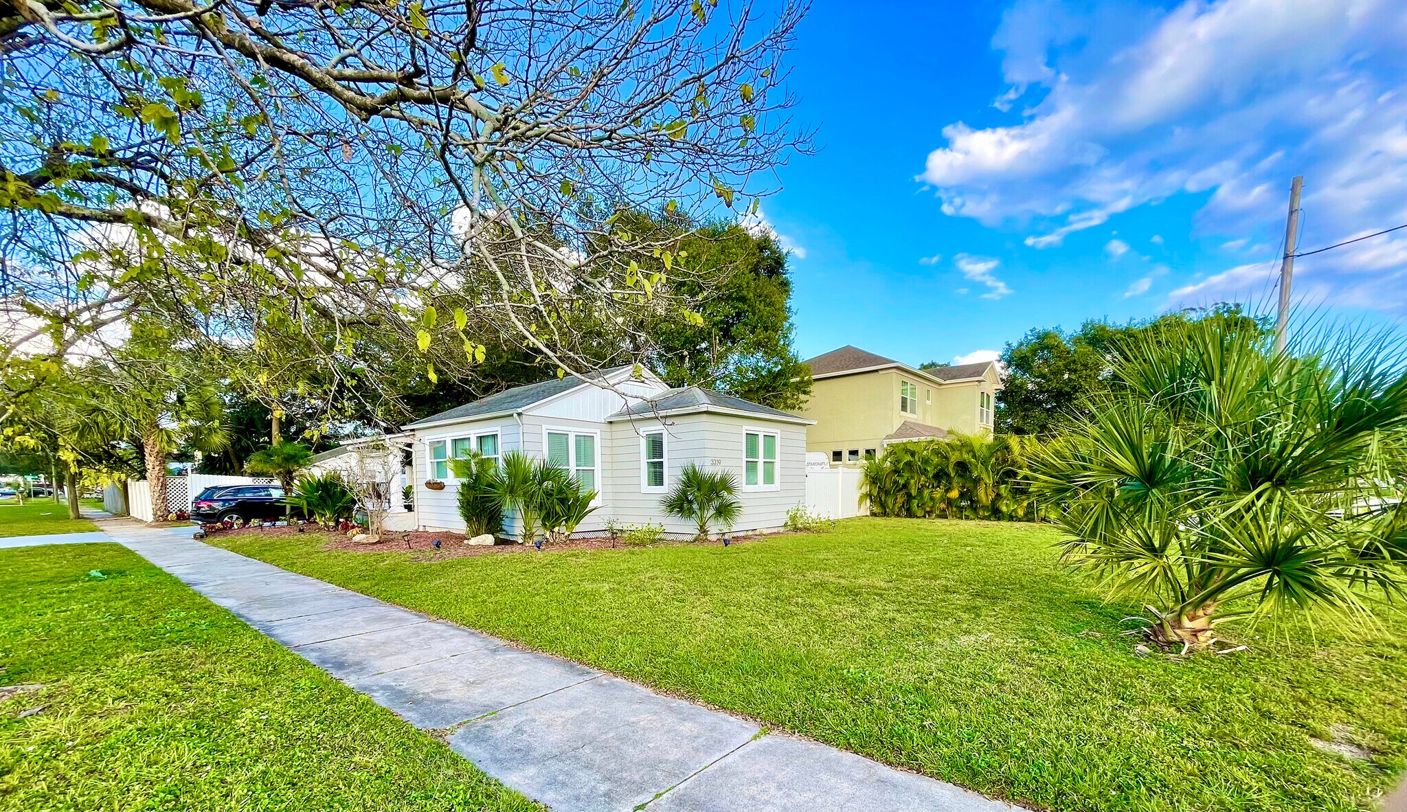 Huge corner lot with solar lighting surrounding house - 3319 W Paul Ave