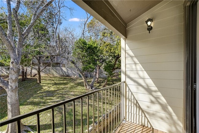 View from upper balcony - 1804 Capital Pky