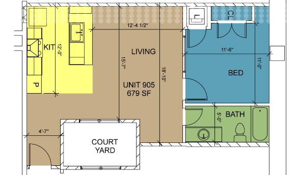 Floorplan - 8th and Main