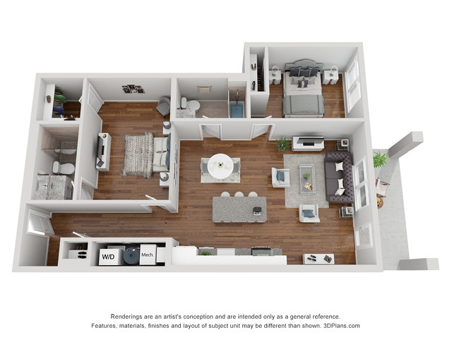 Floorplan - Monroe Aberdeen Place