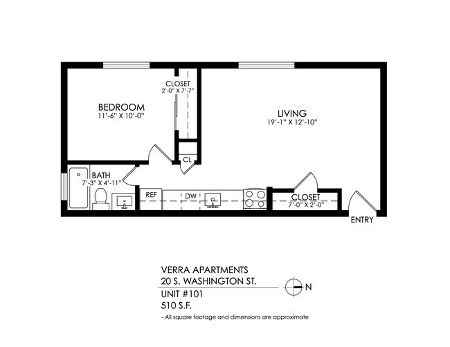 Floorplan - Verra Apartments