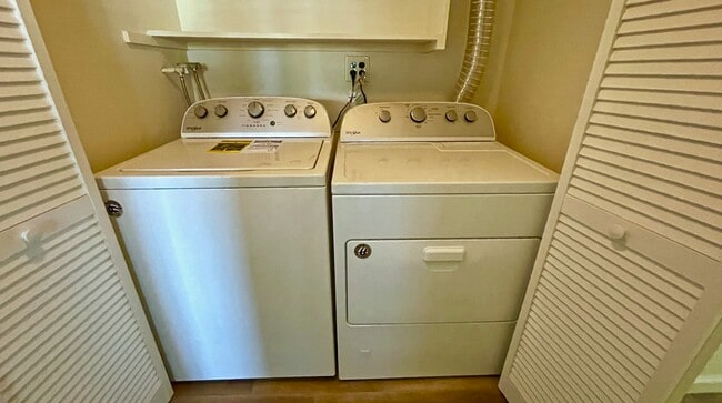 New washer & dryer - 532 Ebbtide Cir