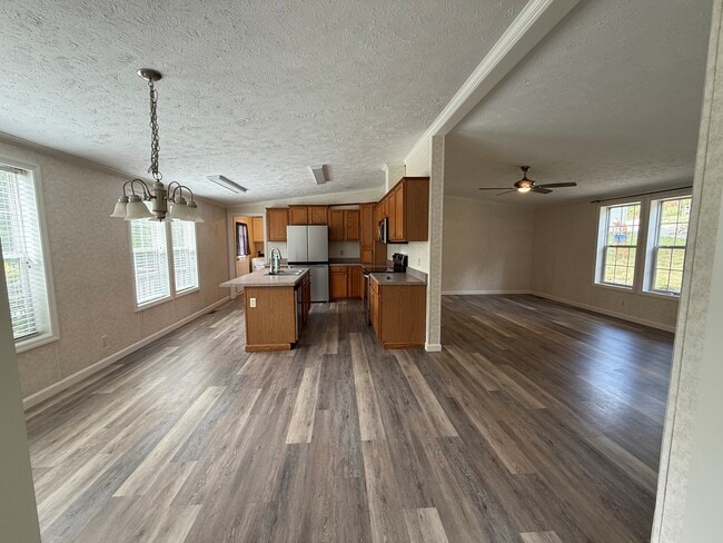 Dining/Kitchen/Living - 1336 Mars Evans City Rd