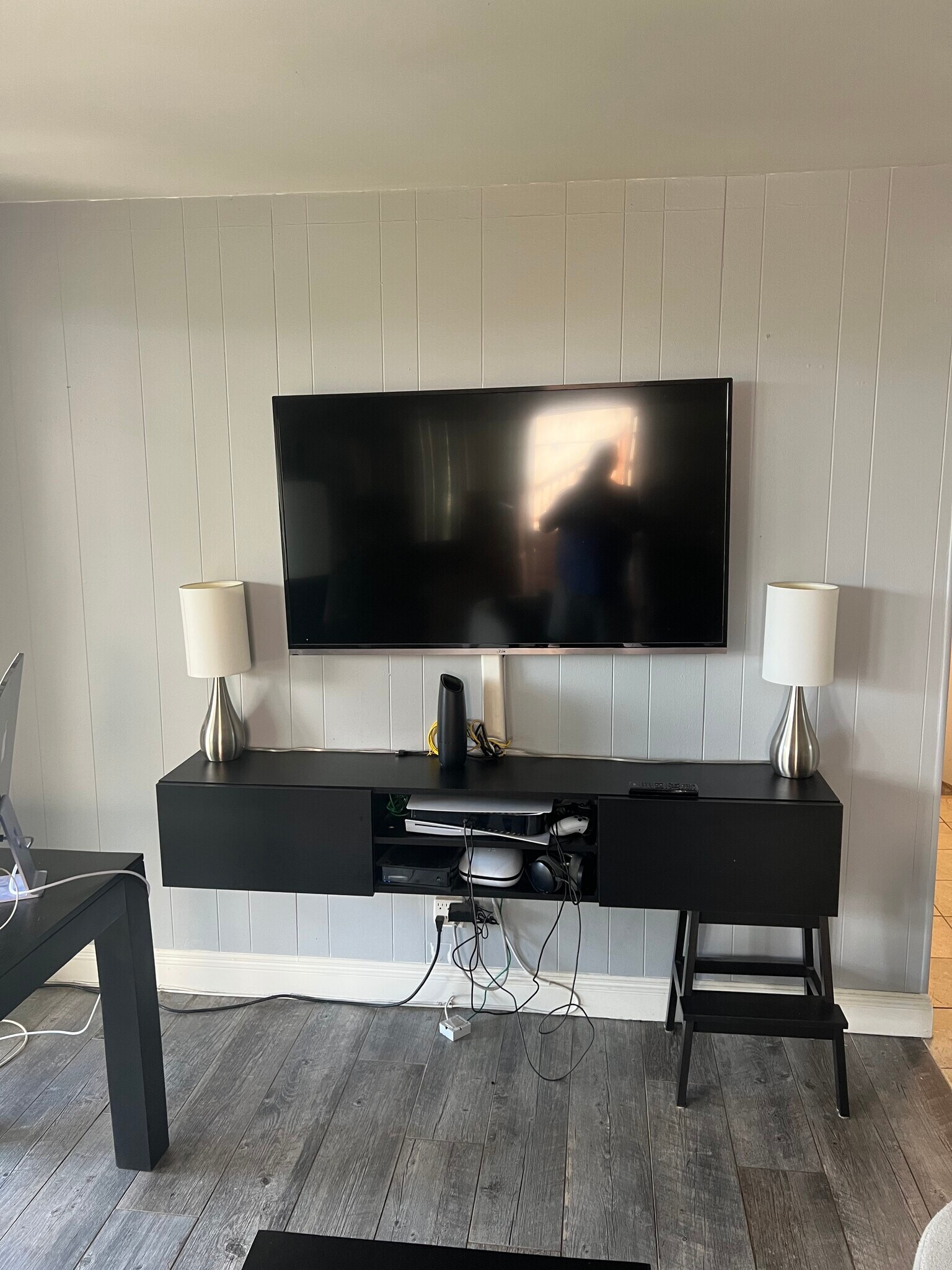 Furnished with tv and shelving - 2300 Sunset Heights Dr
