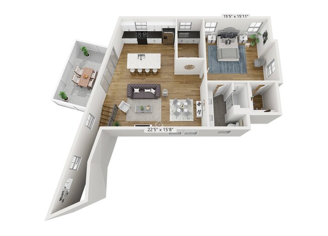 A2 Floor Plan - Anker Haus