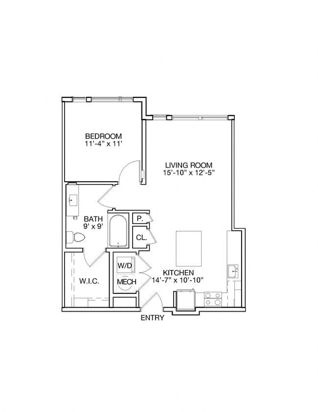Floorplan - Ainsley at the Collective
