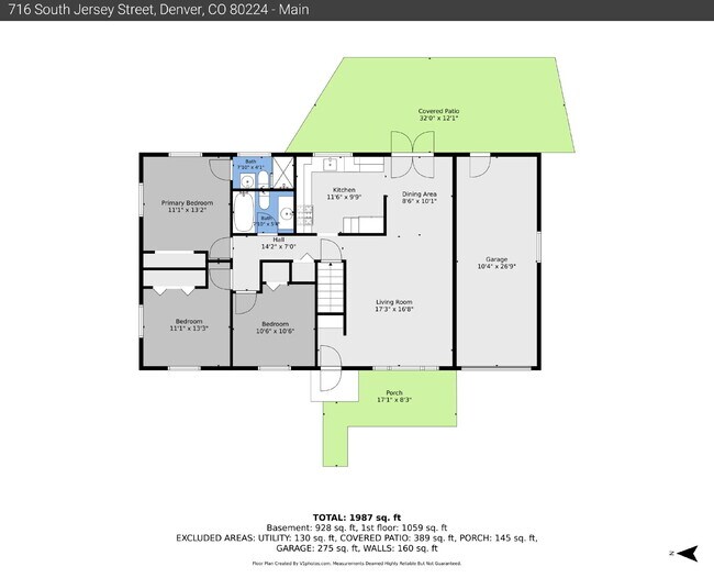 Building Photo - $2,740.95, 4 Beds - 3 Bath, Single Family Home in Denver with Washer and Dryer!