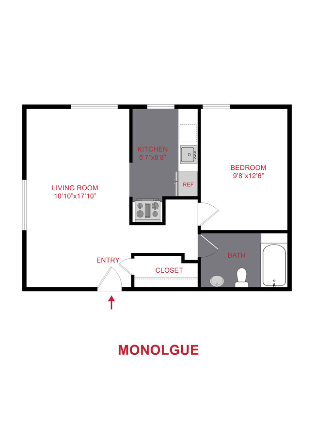 Floorplan - Poets Row