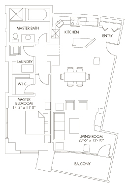 1BR/1BA - Grand Bend at Green Bay