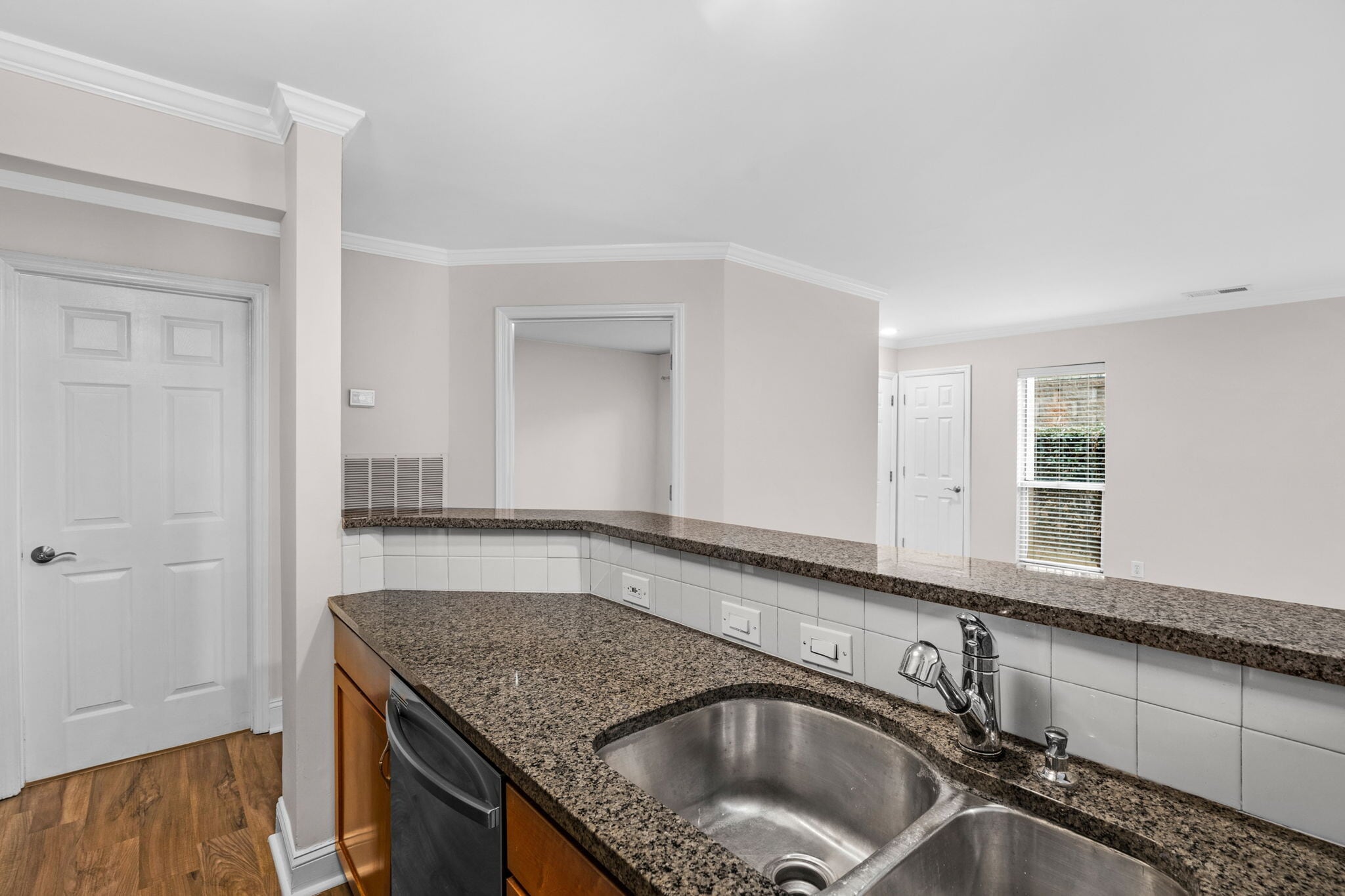 Kitchen View of bedroom door and entrance. - 2508 Cranbrook Ln