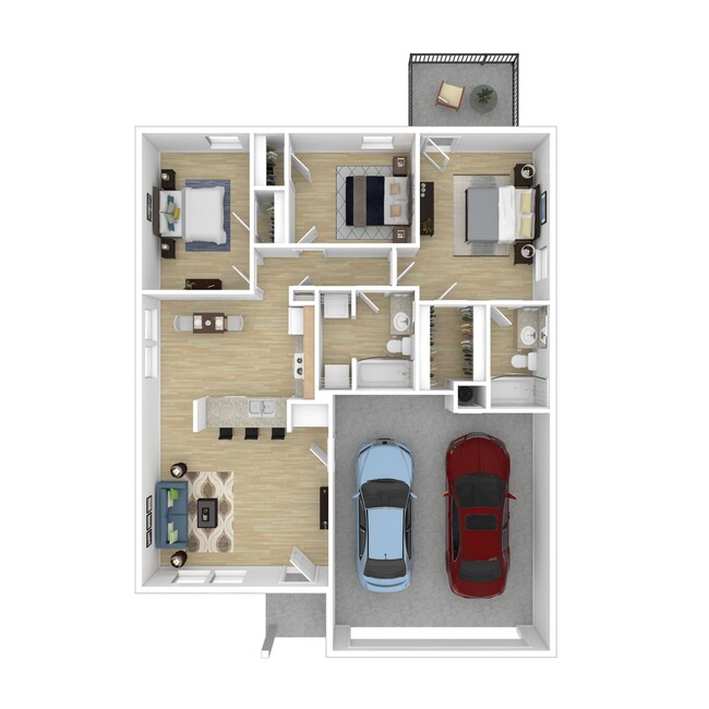 Floorplan - Parkridge Apartments