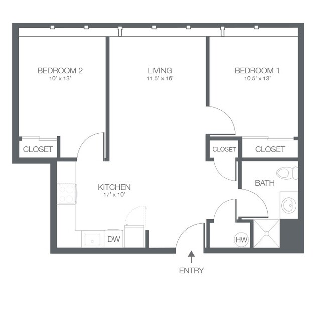 Floorplan - Circle F Lofts