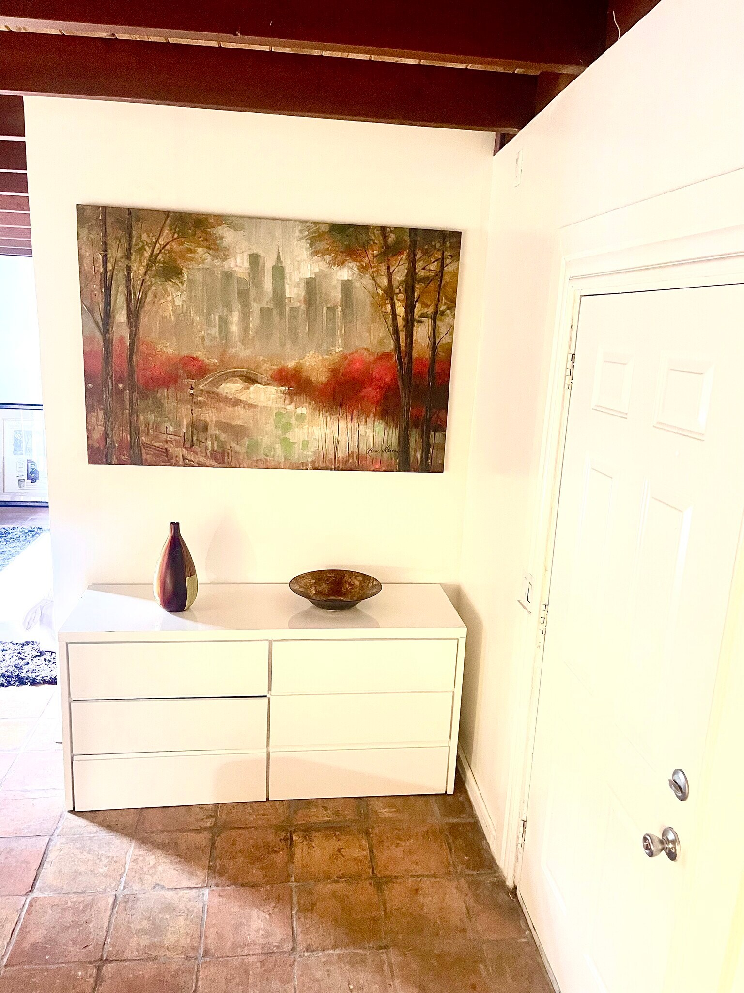 inside front of the house - 2366 Nichols Canyon Rd