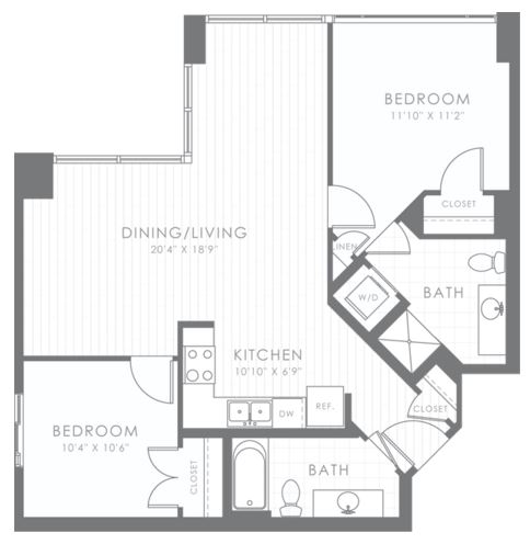 Floorplan - Lyric 440