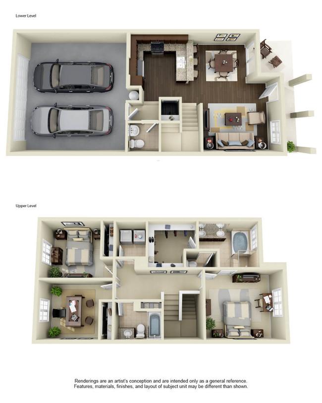 Floorplan - Townhomes at Lost Canyon