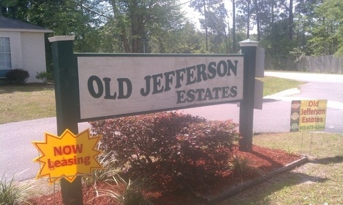 Community Sign - Old Jefferson Estates