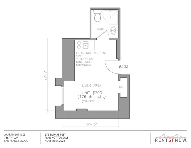 Floorplan - 735 Taylor