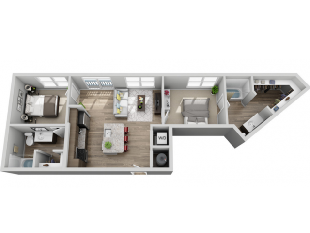 Floorplan - The Armory | Student Housing