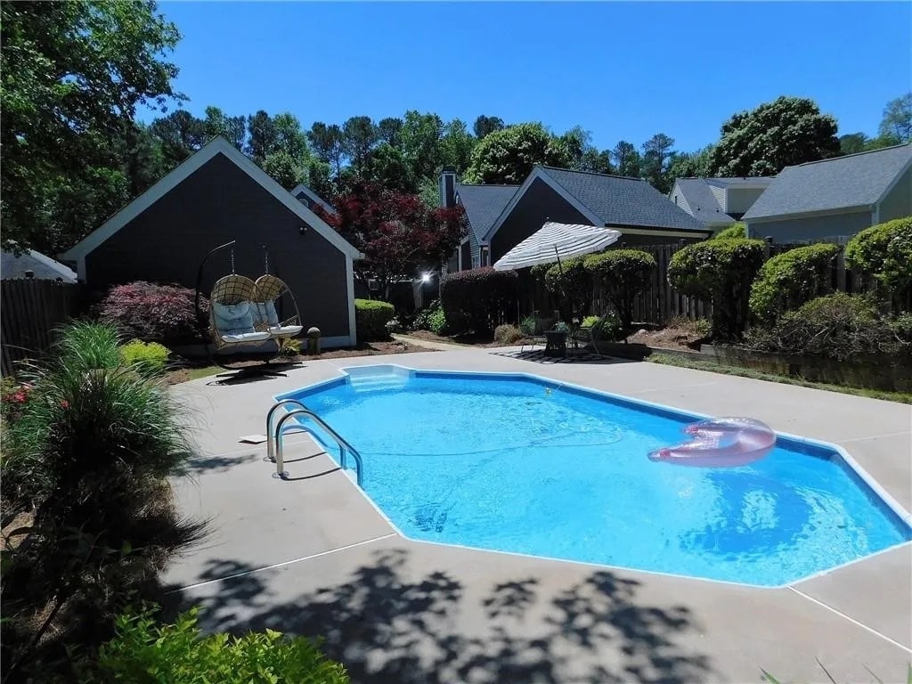 Private Pool Area - 351 Pinehurst Way