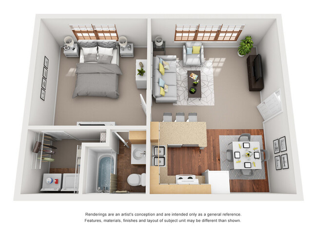 Floorplan - Chapel Walk Apartments