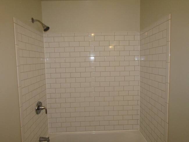 New shower in upstairs bathroom - 944 E Main St