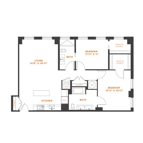 Floorplan - 2112 8th St NW