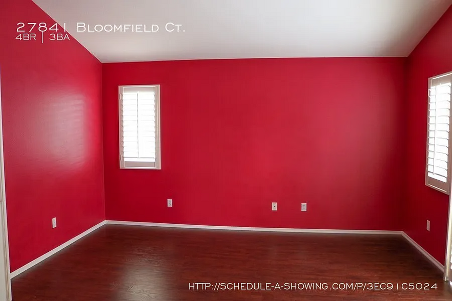 MBR - shutters opens to Deck - 27841 Bloomfield Ct