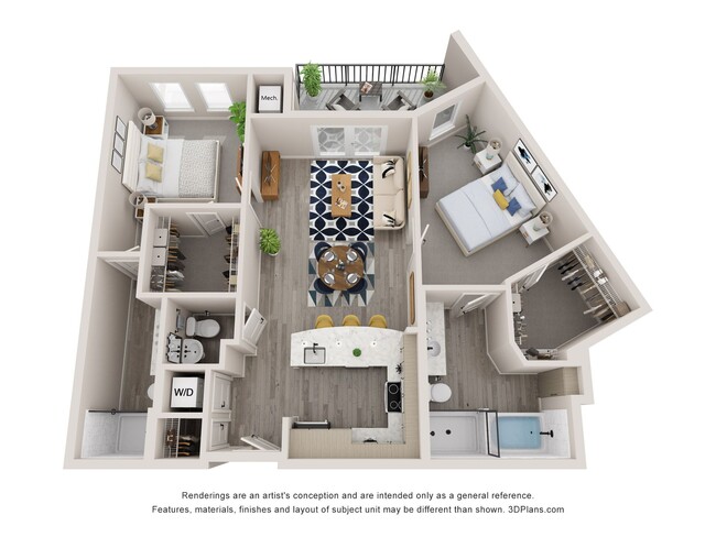 Floorplan - The Pinnacle on 31st Street