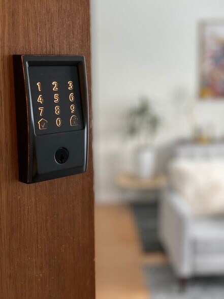 Secured Entry With Your Personal Code - 1040 E 11th Ave