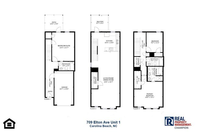 Building Photo - Spacious 3-Story Townhome in the Heart of Carolina Beach — Backs to State Park