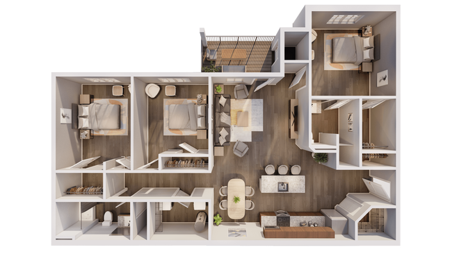 Floorplan - Cedar Creek Flats