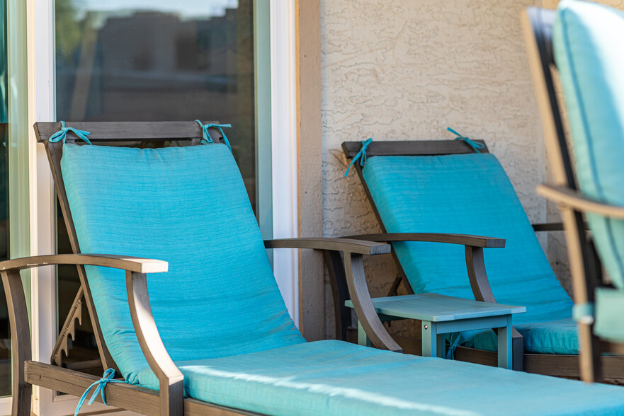 Ahhhhhh...Relaxing on the patio. - 4150 E Cactus Rd