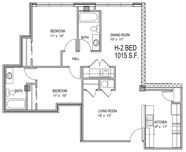 Floorplan - 707 North