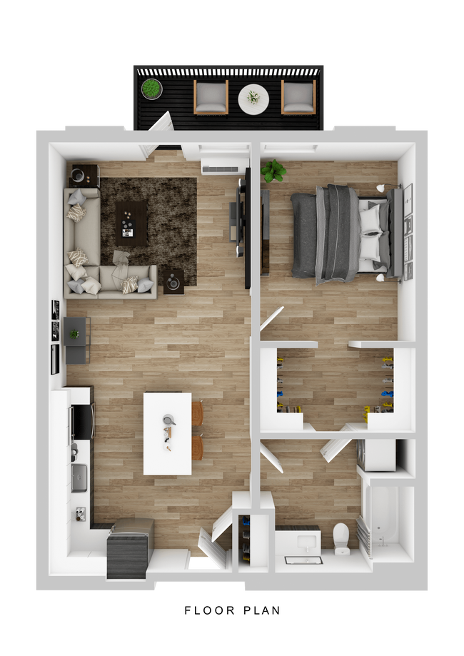 Floorplan - Hyas Point Apartments