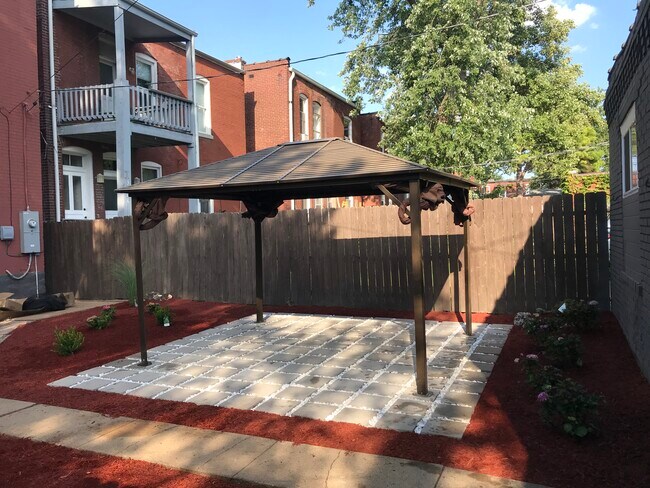 back yard - 3632 Wyoming St