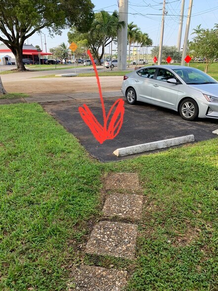 Unit A designated parking spot - 201 Columbus Pky