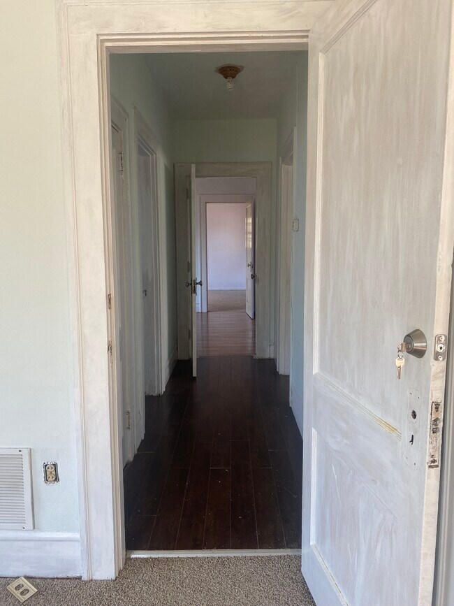 Hallway from Front Bedroom - 1208 Fillmore St