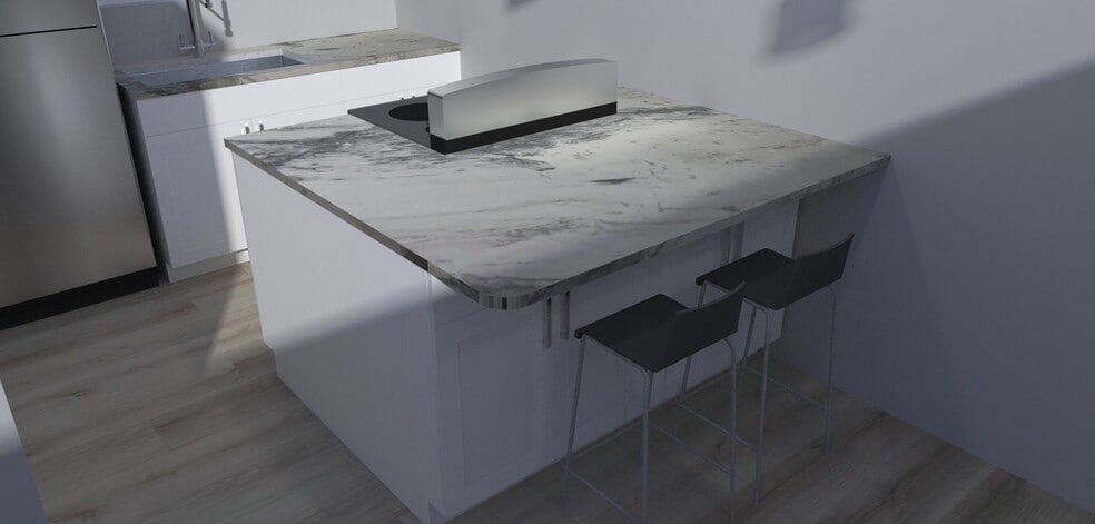 Render from remodel in progress - 500 E. Riverside Dr.