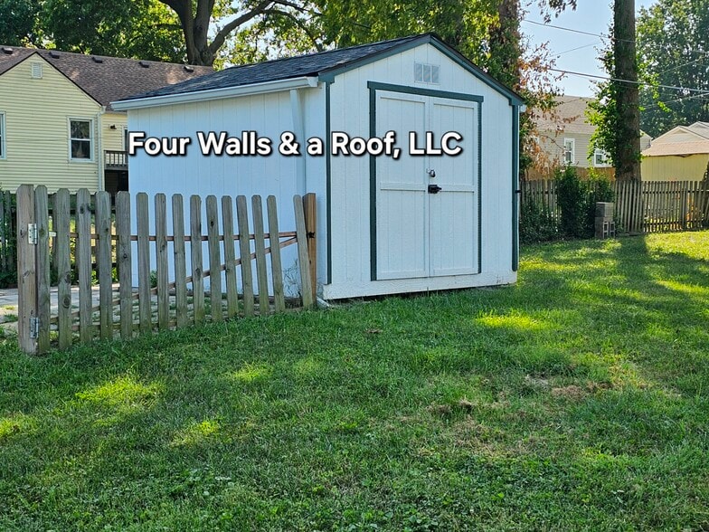 Shed in the backyard - 9623 E 32nd St S