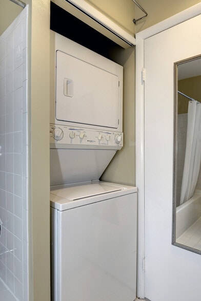 In unit washer/dryer - 1741 T Street Northwest