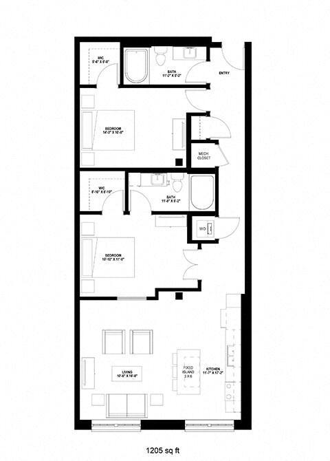 Floorplan - Millworks Lofts