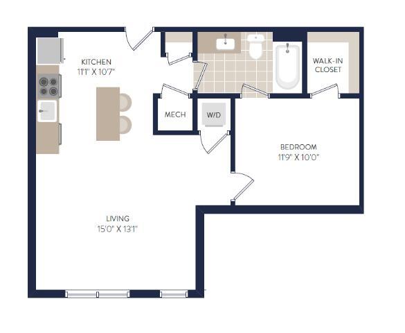 Floorplan - Rise Temple I & II Property List - RentCafe USE ONLY