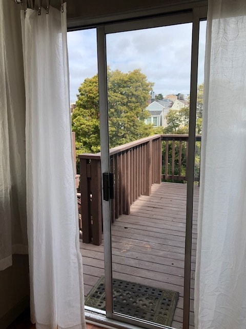 Back deck - 1542 Hayes St