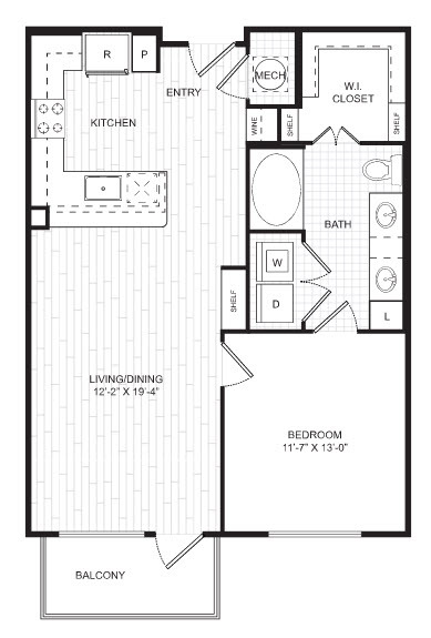 Floorplan - The Riley