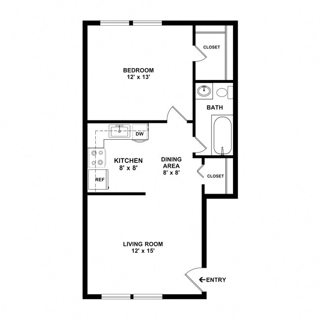 Floorplan - Glassboro Terrace
