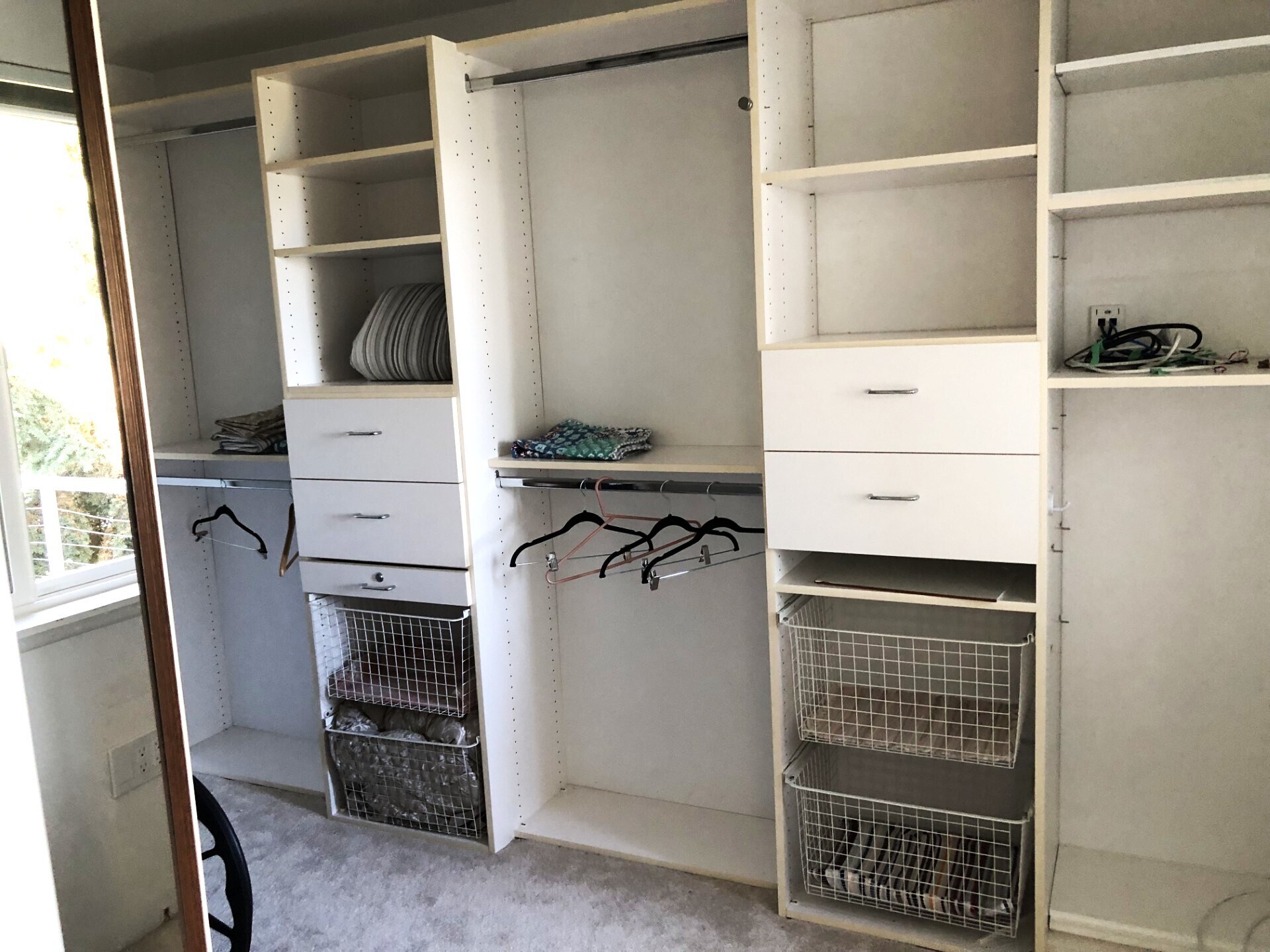 Large walk=in main bedroom closet - 7107 120th St NW