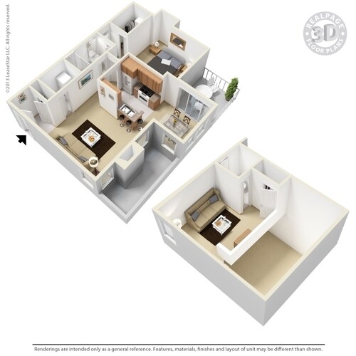 THe Attleboro with Loft - Elms Kingstowne