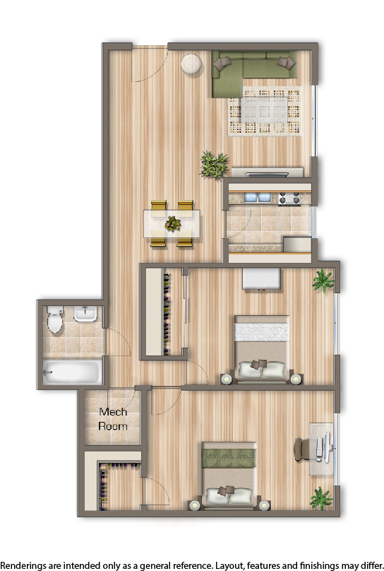 Floorplan - Cambridge Square