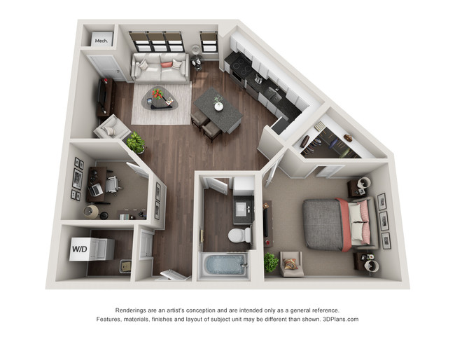 Floorplan - Elevate at Southwest Station