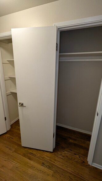 Two hall closets - 729 Pecks Dr